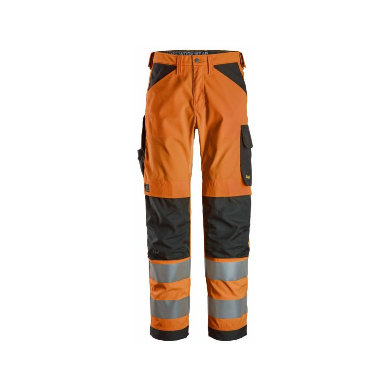 Pracovní kalhoty SW reflexní třída 2 oranžové - 1