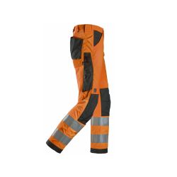 Pracovní kalhoty SW reflexní třída 2 oranžové - 3