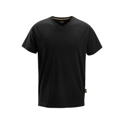 Tričko V-Neck černé - 5