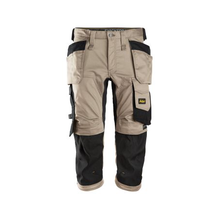 Pracovní kalhoty ¾  Pirate AllroundWork s PK černé béžové - 1