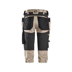 Pracovní kalhoty ¾  Pirate AllroundWork s PK černé béžové - 2