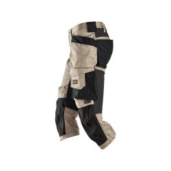 Pracovní kalhoty ¾  Pirate AllroundWork s PK černé béžové - 3