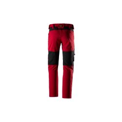 Pracovní kalhoty AllroundWork Stretch+ červené - 2