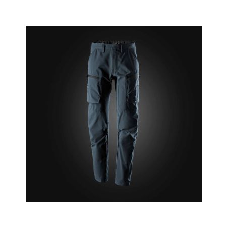 Pracovní kalhoty ServiceWork Stretch tmavomodré - 1