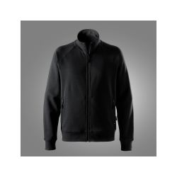 Mikina Classic na zip černá - 1