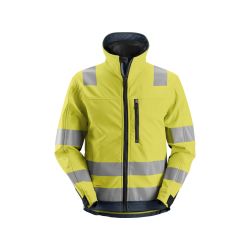 Bunda reflexní AW softshell, třída 3 žlutá/modrá - 1