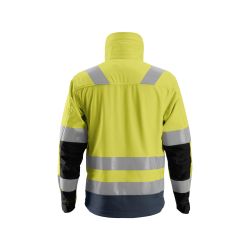 Bunda reflexní AW softshell, třída 3 žlutá/modrá - 2