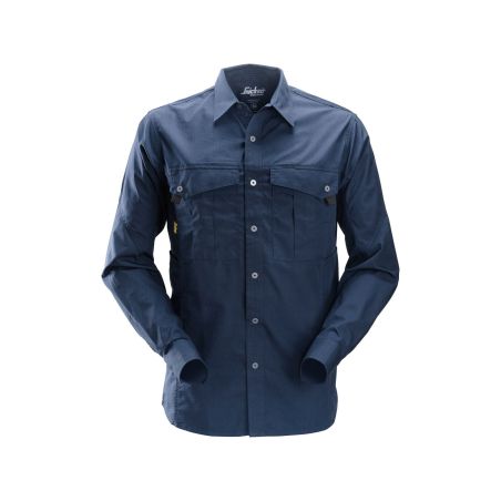 Košile Rip-Stop s dl. rukávem modrá - 1