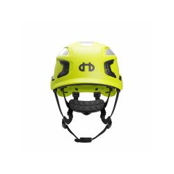 Bezpečnostní přilba Sector Vented neonově žlutá - 2