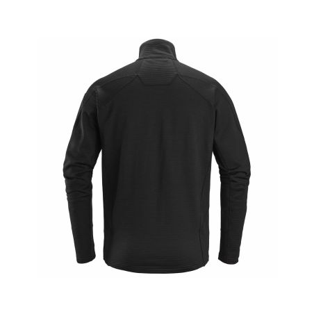 Mikina funkční Mikrofleece na zip černá - 2