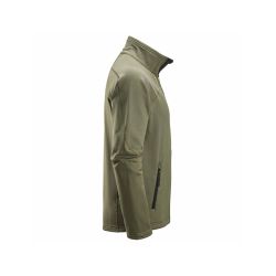 Mikina funkční Mikrofleece na zip khaki - 4