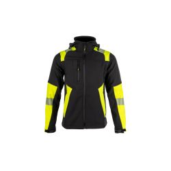 REFLECTOS Jacket black/yellow - 1