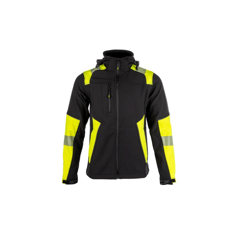 REFLECTOS Jacket black/yellow - 1