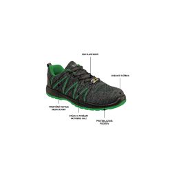 KNITTER S1 ESD Green Low - 3