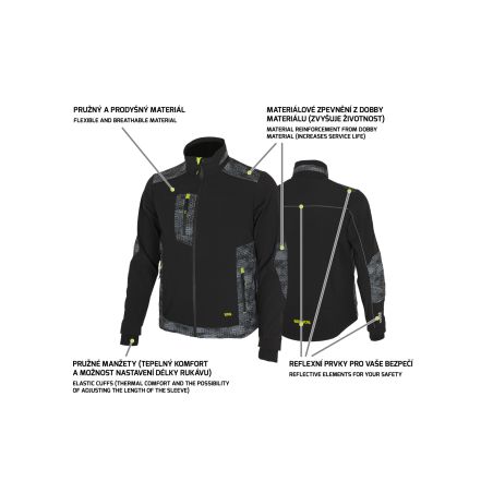 PREDATOR Jacket black/grey - 2