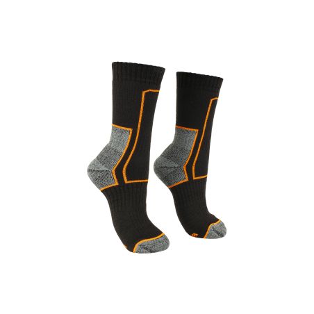 TREK Sock black/orange - 2