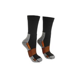 MERINO TREK Sock black/grey - 2
