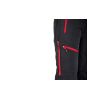 FORCE Trousers black/red - 6