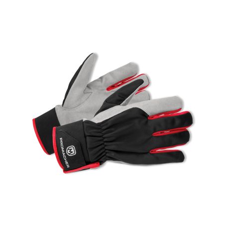 CARPOS VELCRO Gloves grey/red - 2