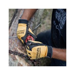 KALYTOS Gloves yellow/black - 7