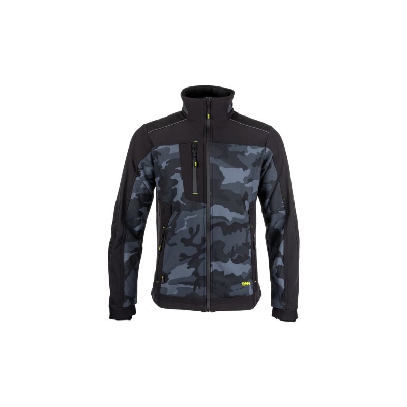 CAMOS Jacket black/grey - 1