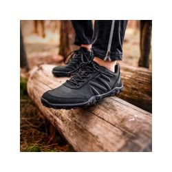 BENNON Barefoot Leather Graphite Black - 4