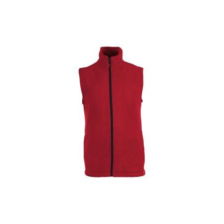 FLEECE Vest red - 1