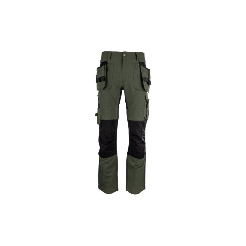 EREBOS Trousers green/black - 1