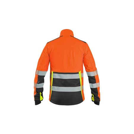 Bunda CXS BENSON, výstražná, softshell, pánská - 59