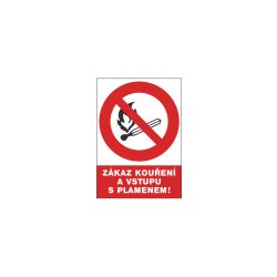 12119 T.Zákaz kouř.a vstupu splam-bez.ta - 1