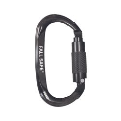 KARABINA ALU ovál twist lock pojistka - 1