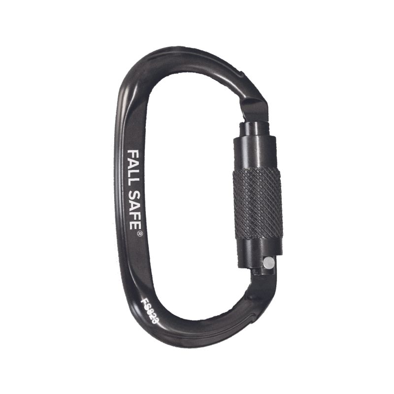 KARABINA ALU ovál twist lock pojistka - 1