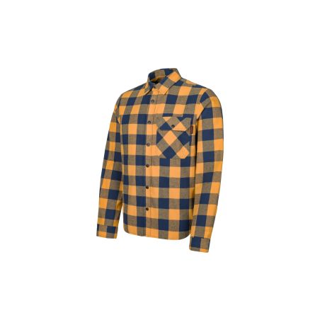 PIPPO Shirt ocher/blue - 1