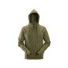 Mikina AllroundWork s kapucí khaki - 1