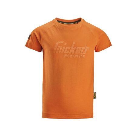 Tričko Snickers Workwear dětské oranžové - 1
