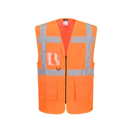 ES1 Essential Hi-Vis síťovaná manažerská vesta - 1