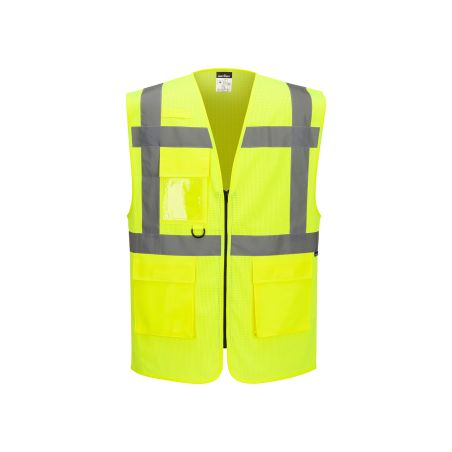 ES1 Essential Hi-Vis síťovaná manažerská vesta - 2