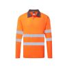 ES1 Essential Hi-Vis polo tričko L/S - 1