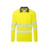 ES1 Essential Hi-Vis polo tričko L/S - 2