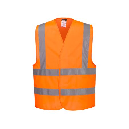 ES1 Essential Hi-Vis vesta s pruhy a šlemi - 1