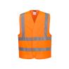 ES1 Essential Hi-Vis vesta s pruhy a šlemi - 1