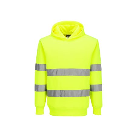 ES1 Essential Hi-Vis mikina s kapucí - 2