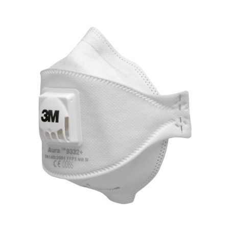 3M 9332+ Resp.FFP3 vent. Aura - 1