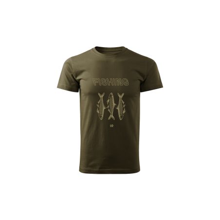 FISHING Short Sleeve T-Shirt green - 1