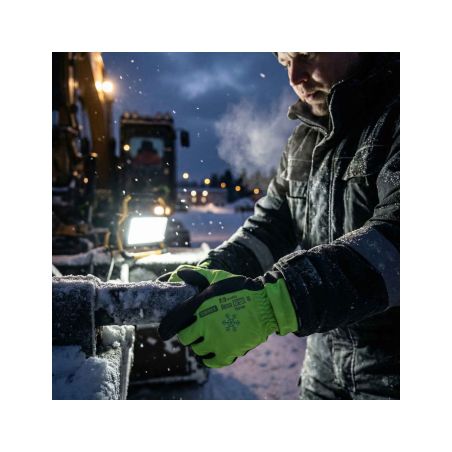 Reflexní rukavice Tamrex HexaGrip Thermo Hi-Vis - 2