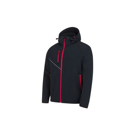 FORCE Jacket black/red - 1