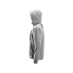 Mikina s kapucí FlexiWork Mesh šedá - 6
