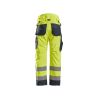 Reflexní kalhoty AllroundWork zimní 37.5®, třída 2 žluté - 3
