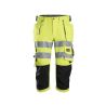 Kalhoty ¾ Pirate Stretch reflexní s PK žluté - 1