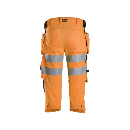 Kalhoty ¾ Pirate Stretch reflexní s PK oranžové - 2